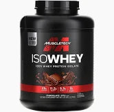 MuscleTech IsoWhey 100% Whey Protein Isolate, 5Lbs (Imported)