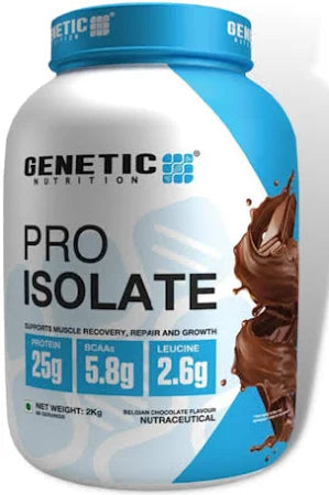 Genetic Nutrition Pro Isolate 100% Isolate Powder 4 lbs 60 Serving