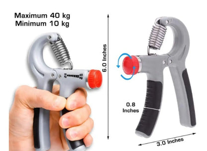 Adjustable Spring Hand Exerciser | Finger Exerciser Hand Grip for Gym| Hand Exercise Equipment| Hand Grip Strengthener for Men  Women