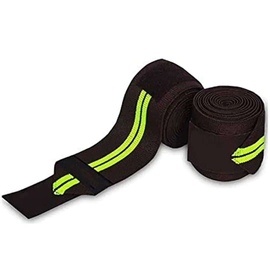 Wrist Wrap (1 Pair) 14 Inch Long, Wrist Supporter for Physiotherapy, Wrist Wrap, Hand Band with Adjustable Size Strap  Thumb Loop, Weight Lifting Wrap, Sports Training