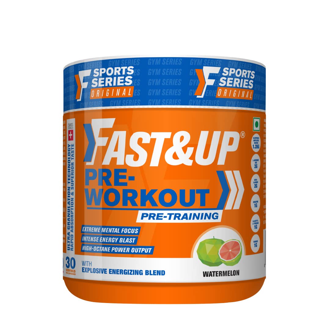 Fast&Up Pre-Workout 30 Servings