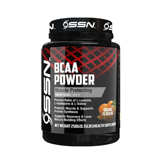 SSN BCAA Powder 250Gm (Orange)