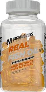 BIGMUSCLES NUTRITION Real Fish Oil Double Strength  (60 No)