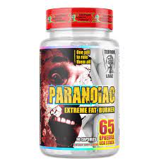 Terror Labz PARANOIAC Extreme Fat Burner-  90 caps