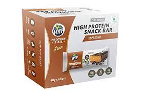 Hyp Lean Sugarfree Protein Bar, Chocolate Espresso (40gX6) (Pack Of 2)