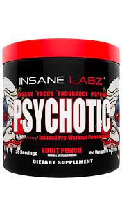 Insane Labz Psychotic Pre Workout 219g