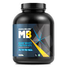 MuscleBlaze Raw Whey Protein 80% Unflavoured