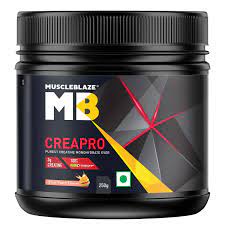 MuscleBlaze CreaPRO Creatine with Creapure powder, Pack of 250 gms