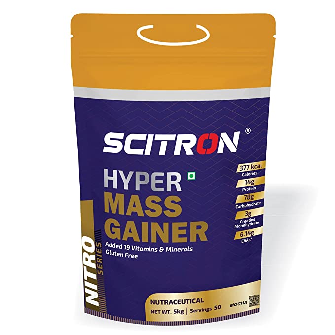 SCITRON Nitro Series Hyper Mass Gainer,